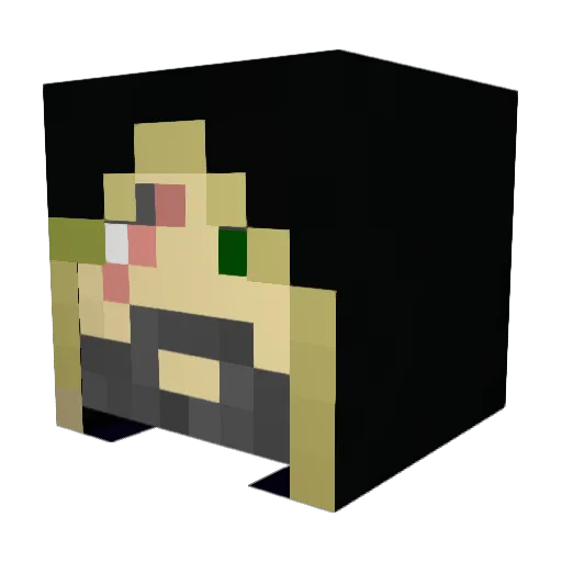 coltoncanik8 Minecraft avatar head, 3D render