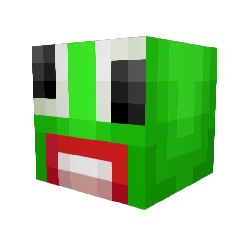 coltonp45 Minecraft avatar head, 3D render
