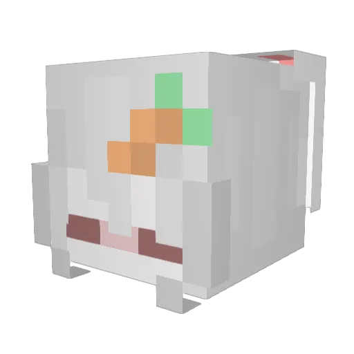 colwynn Minecraft avatar head, 3D render