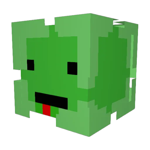 colyoly8 Minecraft avatar head, 3D render