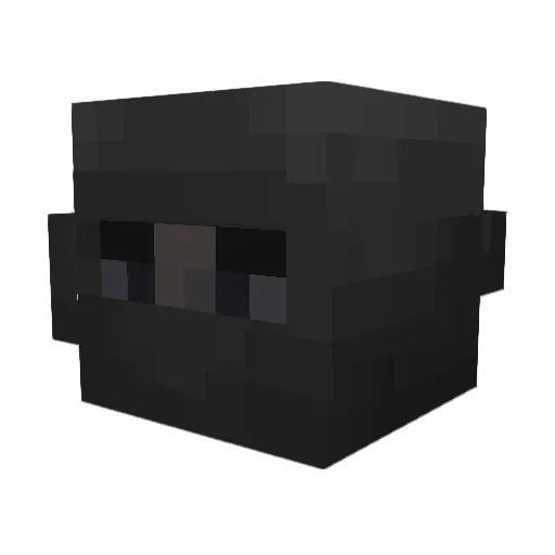 comalaska Minecraft avatar head, 3D render