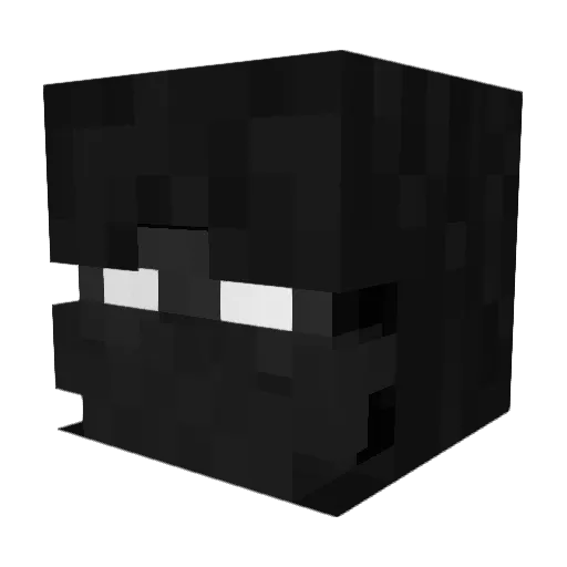 comarkm Minecraft avatar head, 3D render