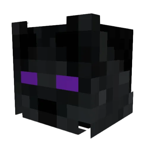 combayxyz Minecraft avatar head, 3D render
