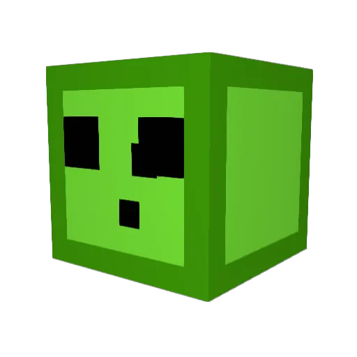 combustionnumber Minecraft avatar head, 3D render