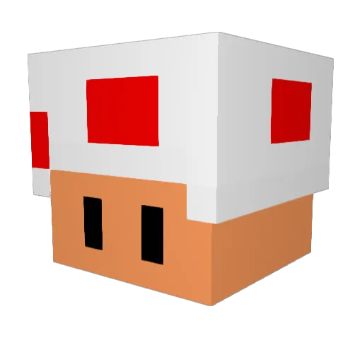 comcom0 Minecraft avatar head, 3D render