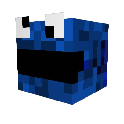 comegalletas27 Minecraft avatar head, 3D render