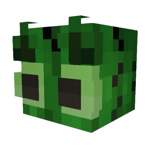 comertetass Minecraft avatar head, 3D render