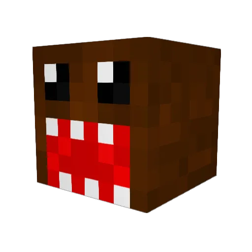 cometlaura Minecraft avatar head, 3D render