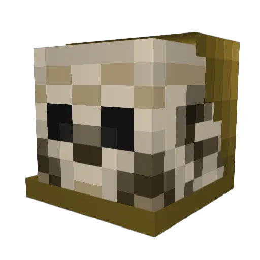 comfysocks7 Minecraft avatar head, 3D render