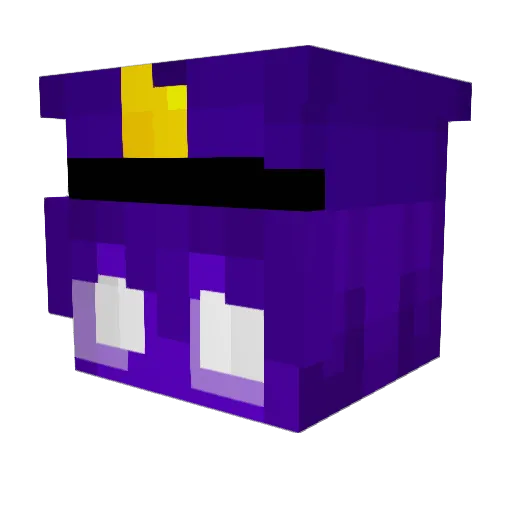 comic229 Minecraft avatar head, 3D render