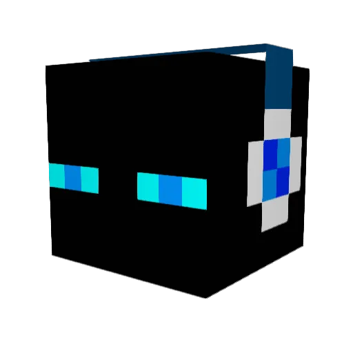 commanderbutter2 Minecraft avatar head, 3D render