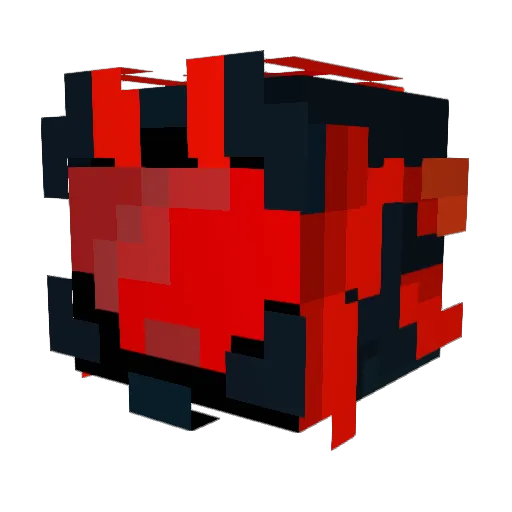 commanderfox Minecraft avatar head, 3D render
