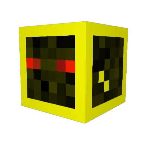 commanderjo11 Minecraft avatar head, 3D render