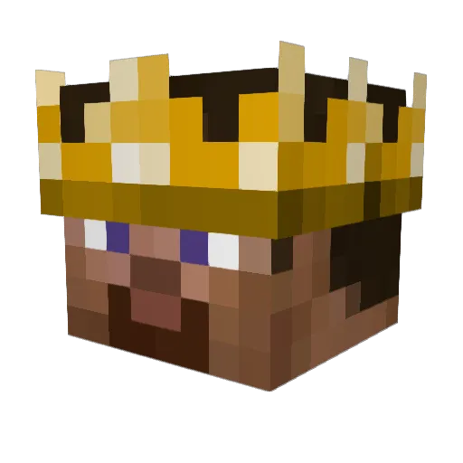 commando_kirby Minecraft avatar head, 3D render