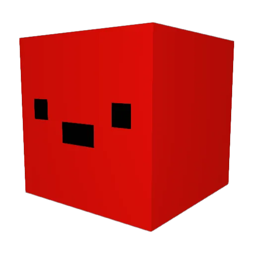 communismmm Minecraft avatar head, 3D render