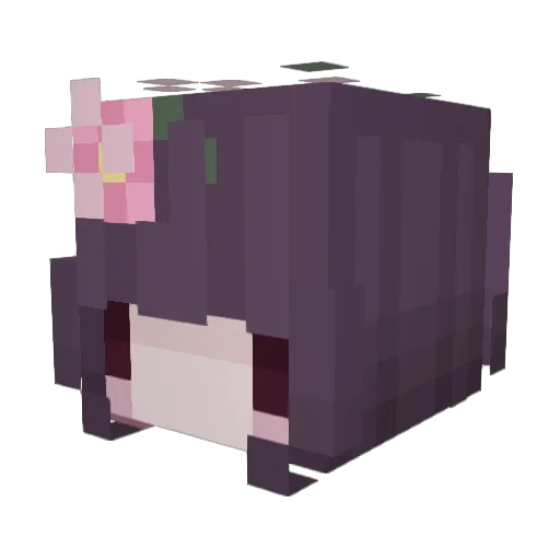 communistevie Minecraft avatar head, 3D render