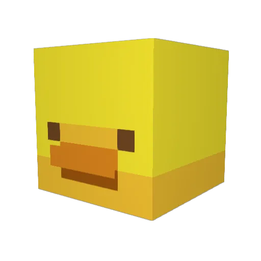 comodoro123 Minecraft avatar head, 3D render