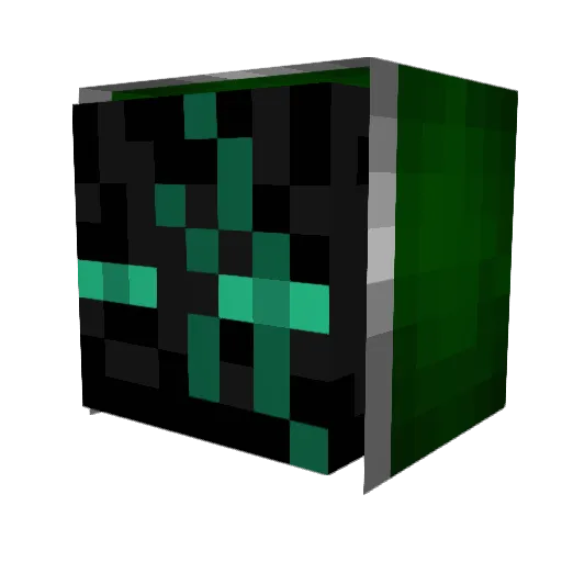 comosaur Minecraft avatar head, 3D render