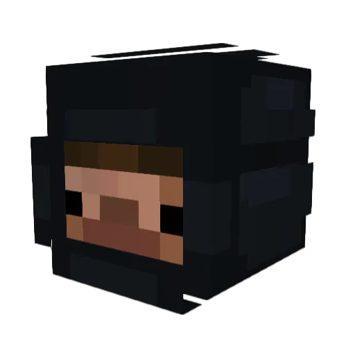 comphousebuilder Minecraft avatar head, 3D render