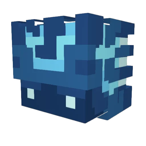 comptr2046 Minecraft avatar head, 3D render