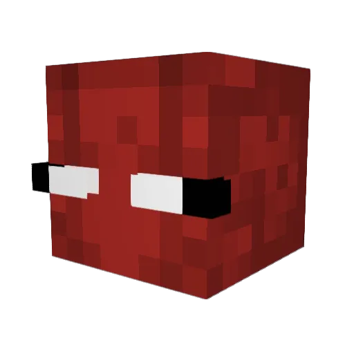 comrade_64 Minecraft avatar head, 3D render