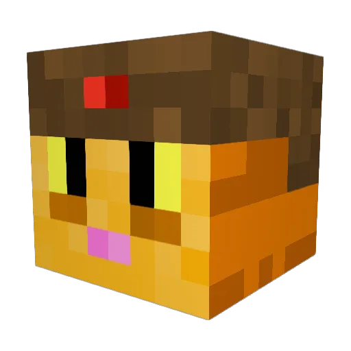 comrade_chat Minecraft avatar head, 3D render