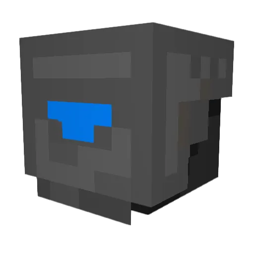 con_con4259 Minecraft avatar head, 3D render