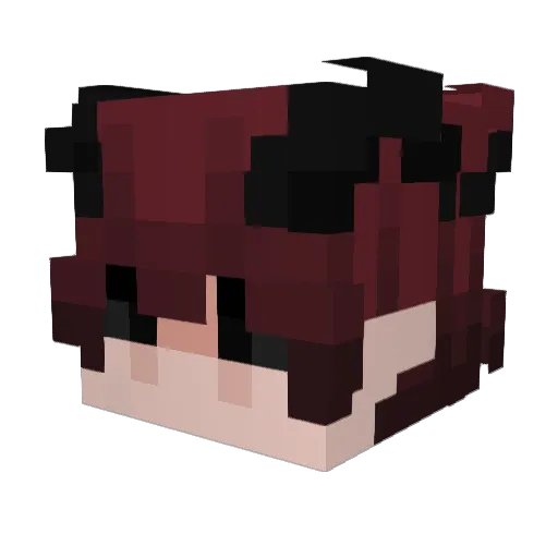 conahn Minecraft avatar head, 3D render
