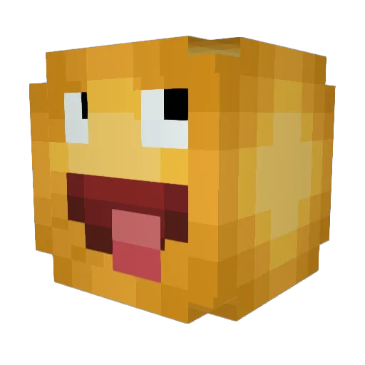 concreteeater210 Minecraft avatar head, 3D render
