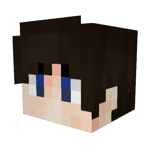 condo43 Minecraft avatar head, 3D render