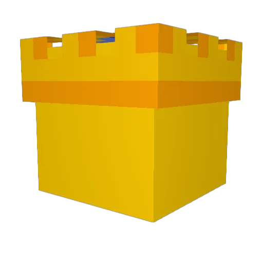 cong0510 Minecraft avatar head, 3D render