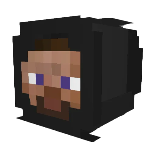 congressionalsl Minecraft avatar head, 3D render