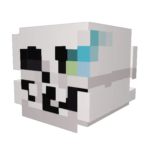 coni1026 Minecraft avatar head, 3D render