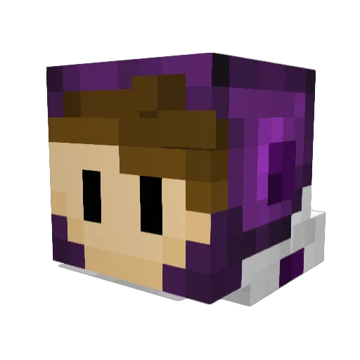 conjo3 Minecraft avatar head, 3D render