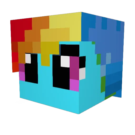 conker2205 Minecraft avatar head, 3D render