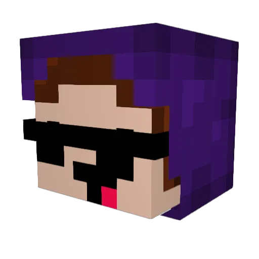 conman4562 Minecraft avatar head, 3D render