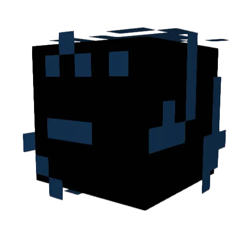 conmantheman Minecraft avatar head, 3D render