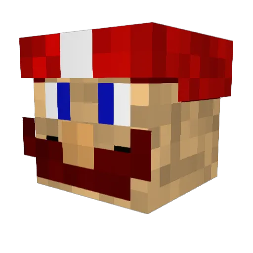 conndeezy Minecraft avatar head, 3D render
