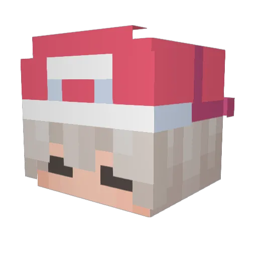 connerjames Minecraft avatar head, 3D render