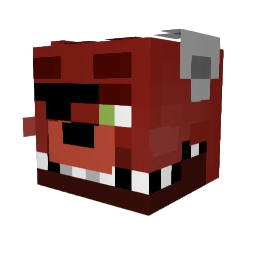 connernoah Minecraft avatar head, 3D render