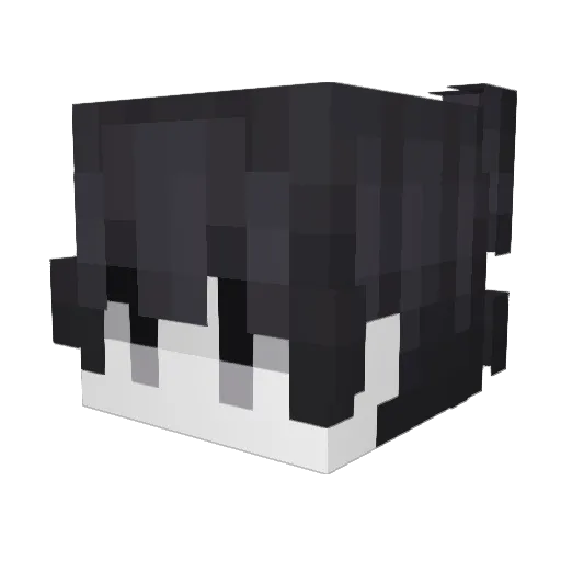 connisitw Minecraft avatar head, 3D render