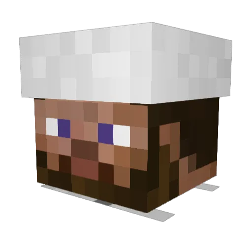 connor1708 Minecraft avatar head, 3D render