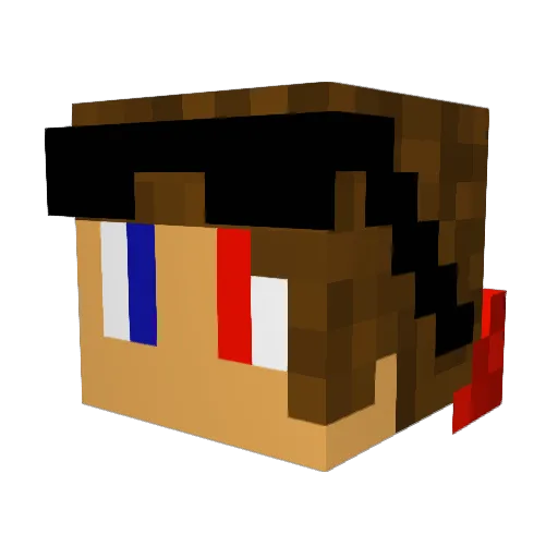 connords99 Minecraft avatar head, 3D render