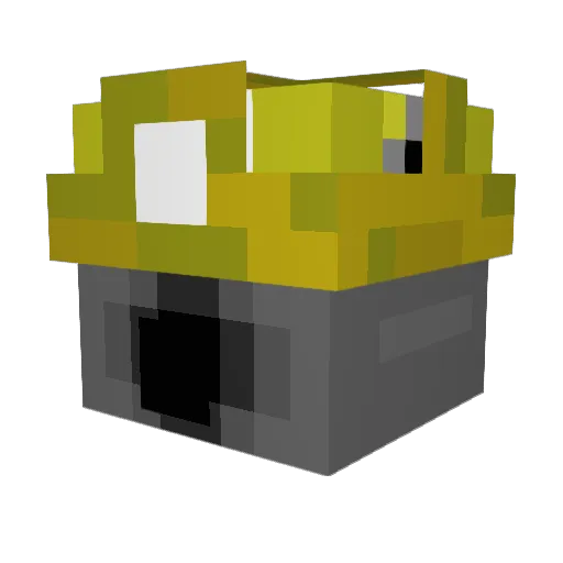 connorha Minecraft avatar head, 3D render