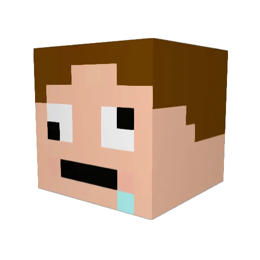 connorisapayne Minecraft avatar head, 3D render