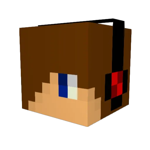 connors112 Minecraft avatar head, 3D render