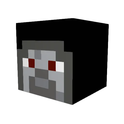 connorxps Minecraft avatar head, 3D render
