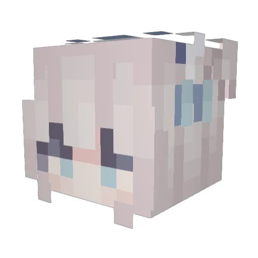 conquestor1066 Minecraft avatar head, 3D render