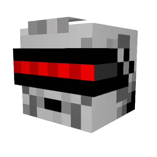 conradtaylor Minecraft avatar head, 3D render