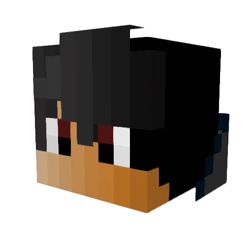 consti248 Minecraft avatar head, 3D render
